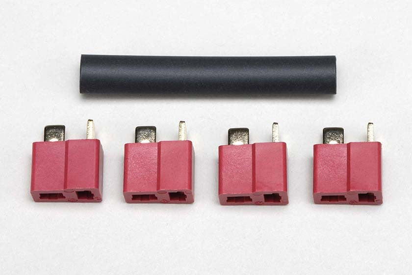T型プラグ2Pコネクター　メス 4個入