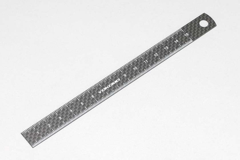 カーボン製スケール (150mm)