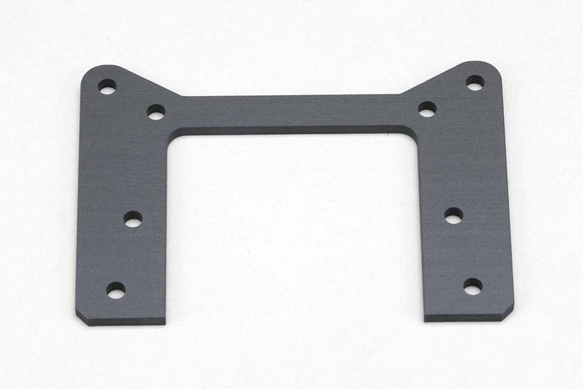 YZ-870c スーパードッグファイター用艶消しグラファイト製 フロントショックタワー