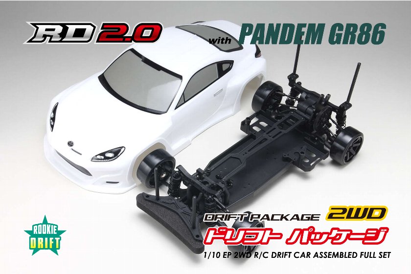 PANDEM GR86 ボディ付き RD2.0組み立てキット