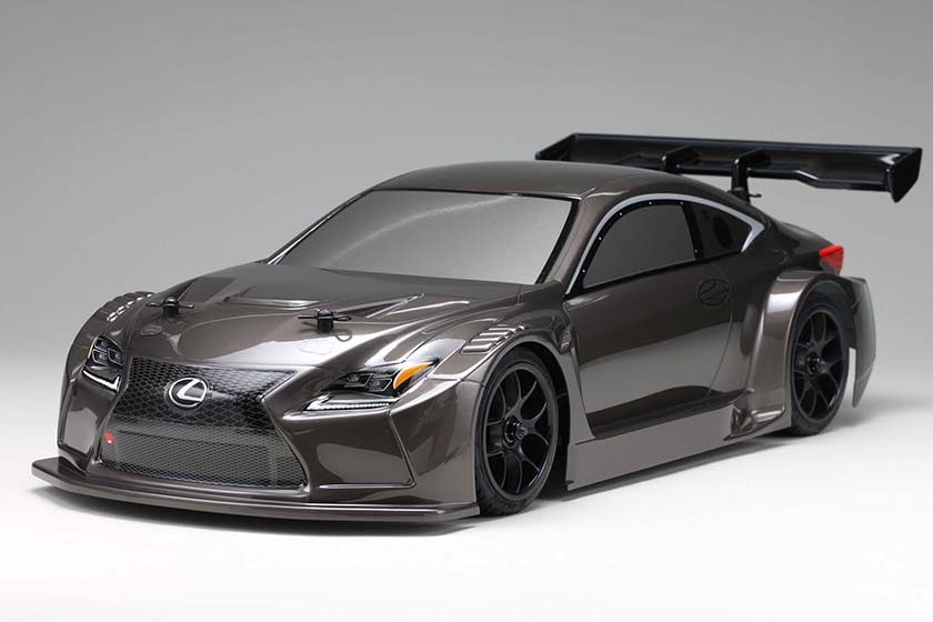 LEXUS RCF GT3クリアボディセット(ウイング／ライトデカール付)