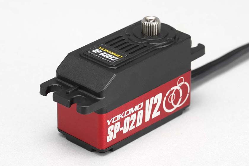 ヨコモ SP-02DV2 サーボ SP-02DV2 ドリフト用 ステアリングサーボ｜YOKOMO 公式サイト