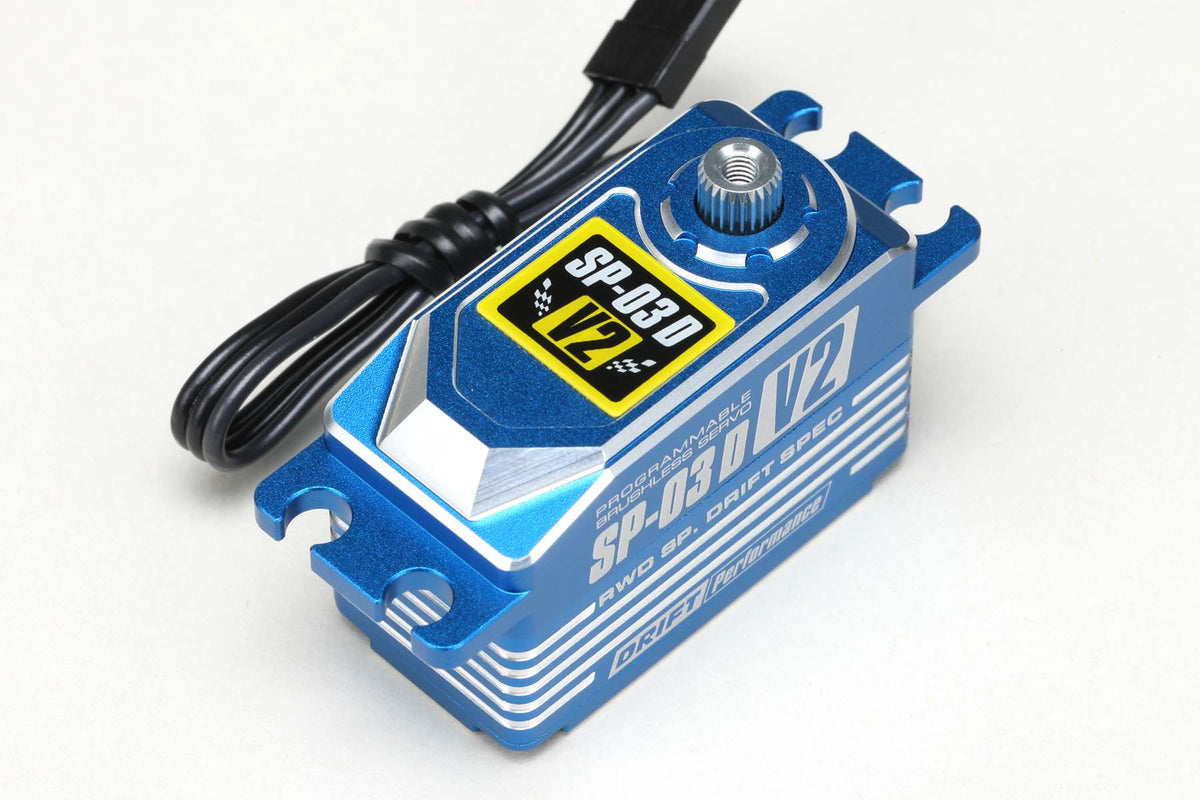 ドリフト用 デジタル ステアリングサーボ SP-03DV2 ブルーバージョン