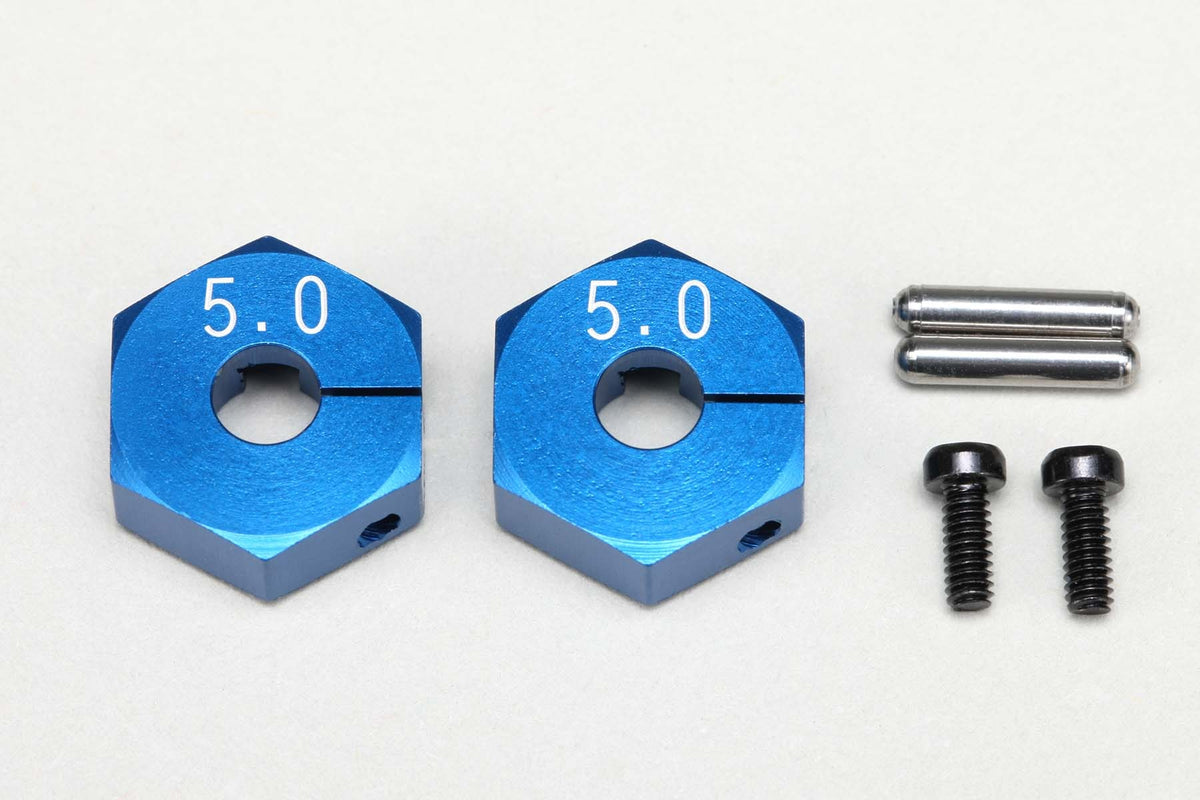 アルミ製 クランプ式ホイルハブ( ブルー) 5.0ｍｍ