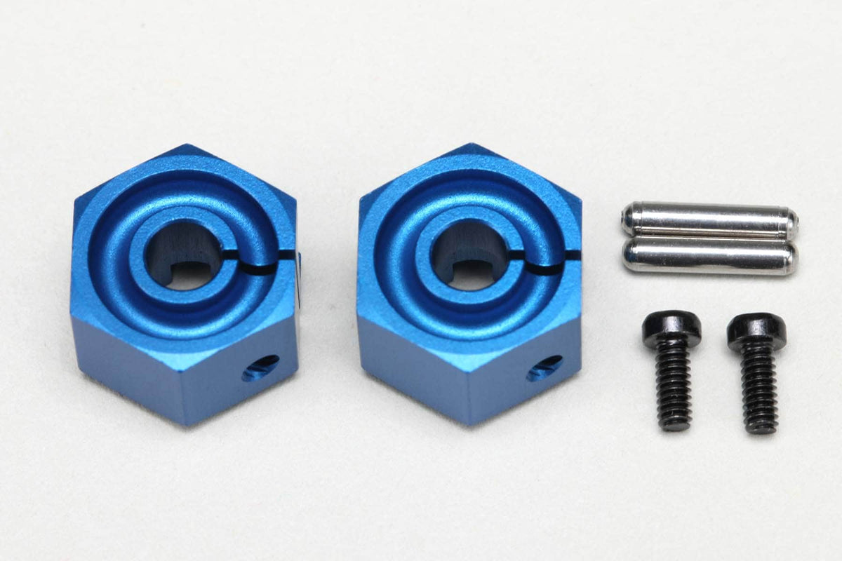 アルミ製 クランプ式ホイルハブ( ブルー) 8.0ｍｍ