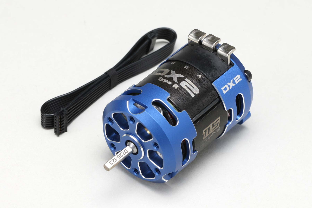 レーシングパフォーマー DX2 Type-R ブラシレスモーター 11.5T (12.3×7.25×24ｍｍ）Blue Version