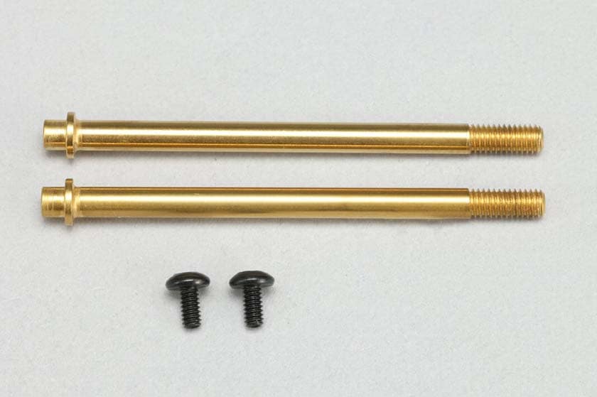 YZ-2DTM3/CAL3用 リヤ ショート“X30”ショックシャフト チタンコート