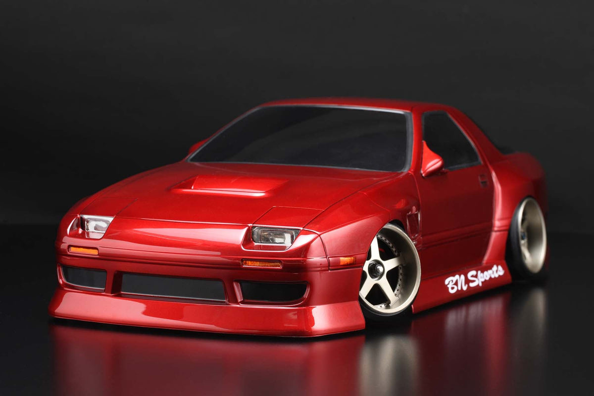 ドリフト用 BNスポーツ マツダFC RX-7ボディセット (ライトパーツ/デカール付)