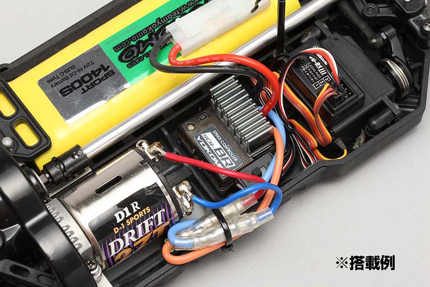 ブラシモーター用スピードコントローラーSCR-BR