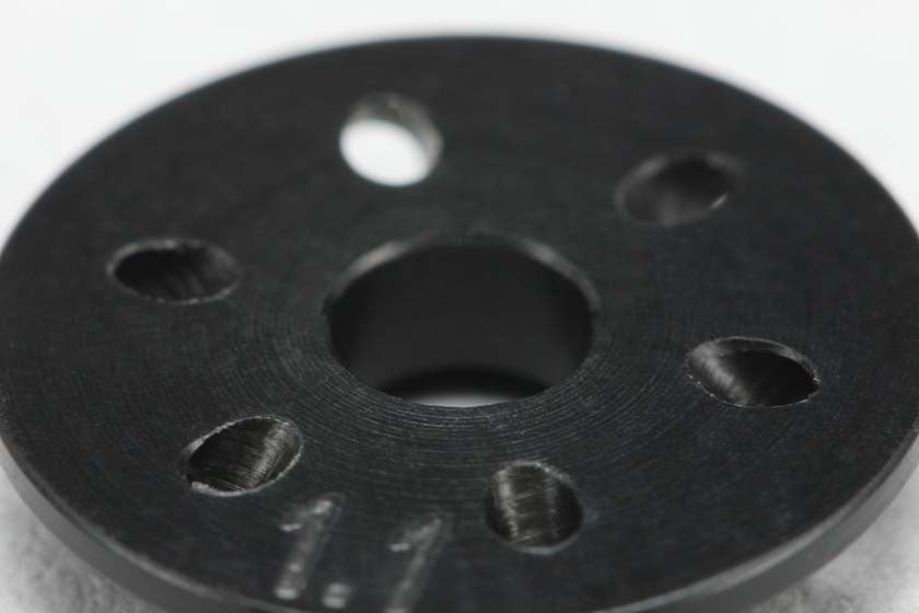 【Teams】 SLFビッグボアショック用 テーパーピストン Φ1.1×6穴
