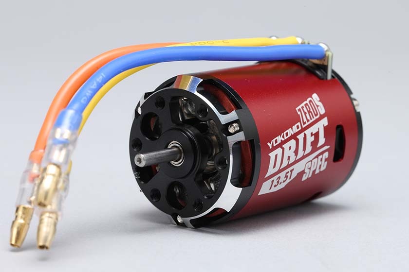 ZERO-S ドリフトスペック ブラシレスモーター 13.5T レッド
