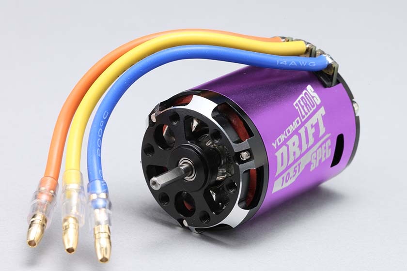 ZERO-S ドリフトスペック ブラシレスモーター 10.5T パープル