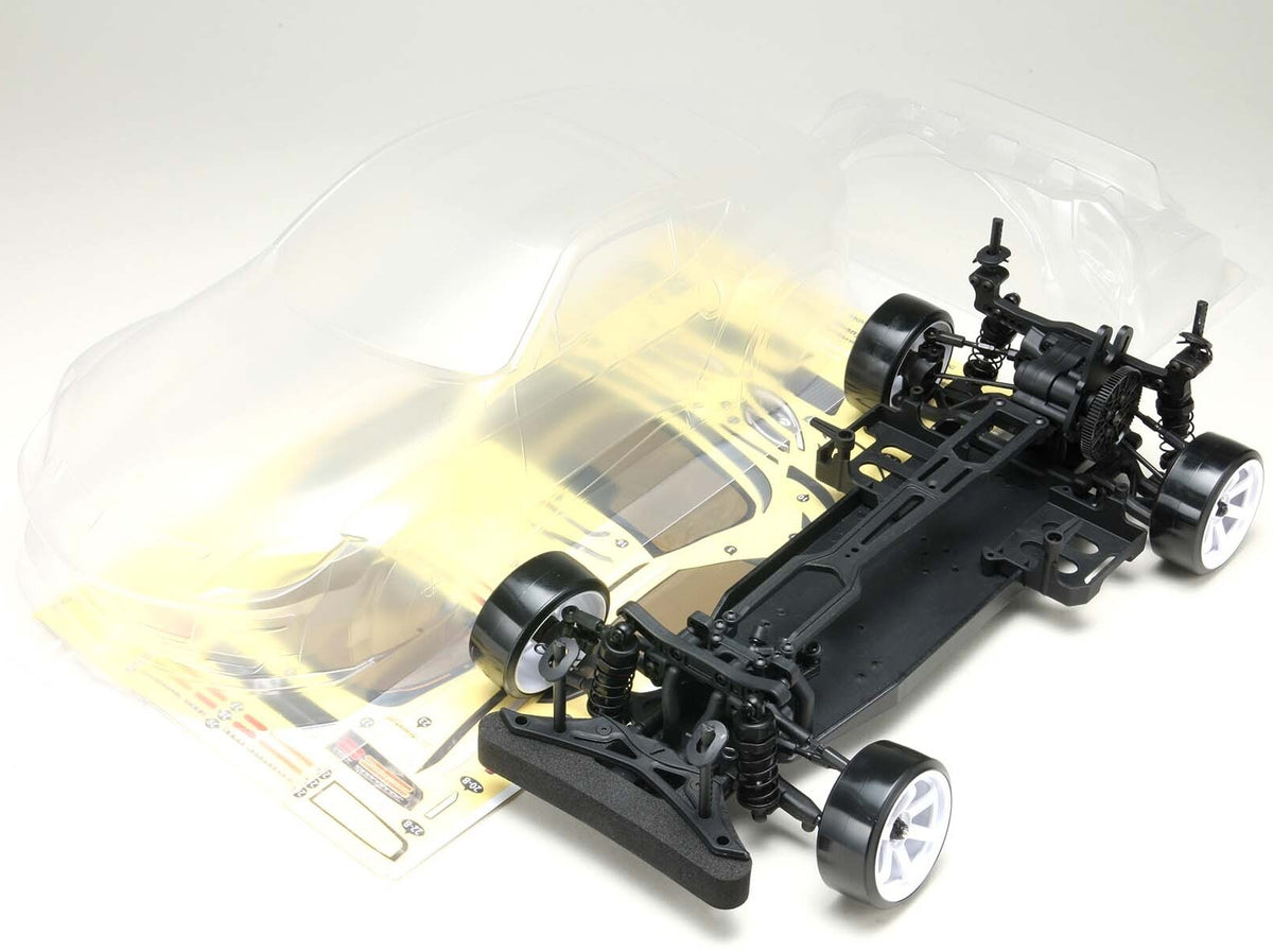 ドリフトパッケージ2WD NISSAN フェアレディZ (RZ34) ボディ付き 組立キット クリアボディ仕様