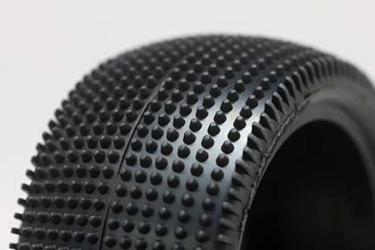 2WD/4WDリヤ用 カクタス タイヤ(イエロー)
