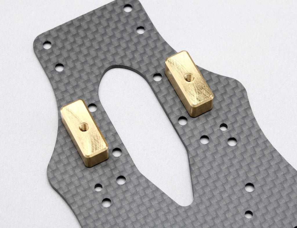MS1.0用 ブラス製 フロントバラストウエイト(10g×2)