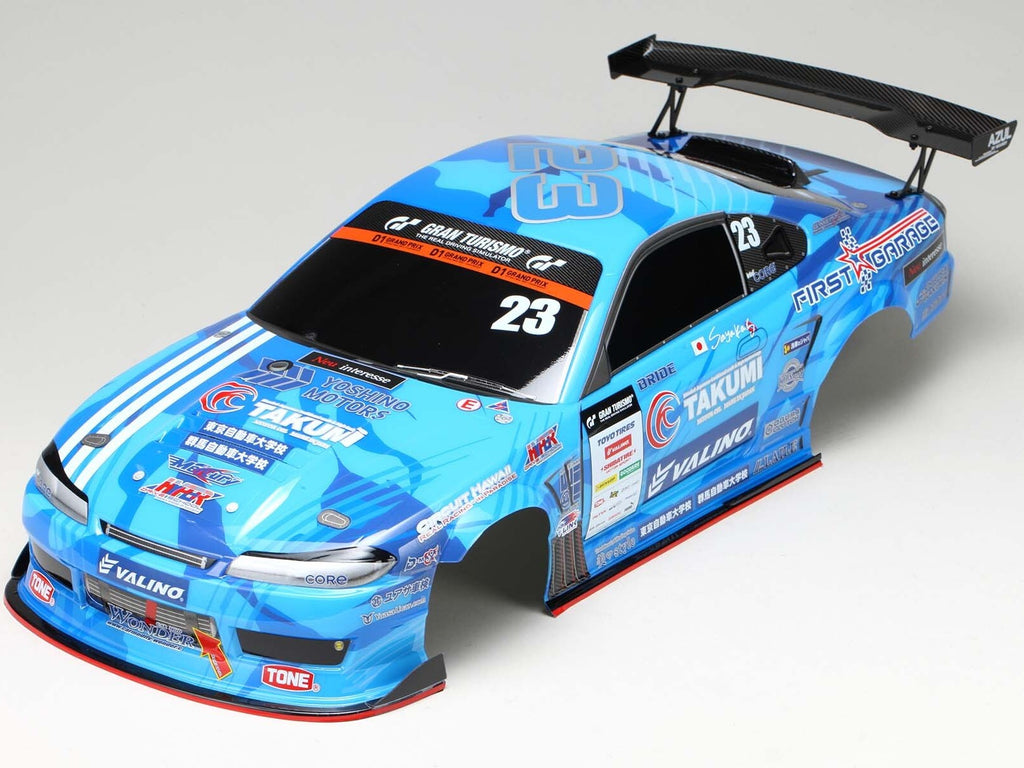 ドリフト用ボディ Mercury SAYAKA Special S15 (塗装済/プレカット)
