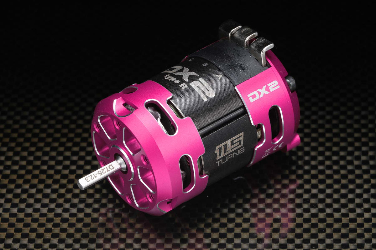 レーシングパフォーマー DX2 Type-R ブラシレスモーター 11.5T (12.3×7.25×24ｍｍ）Pink Version