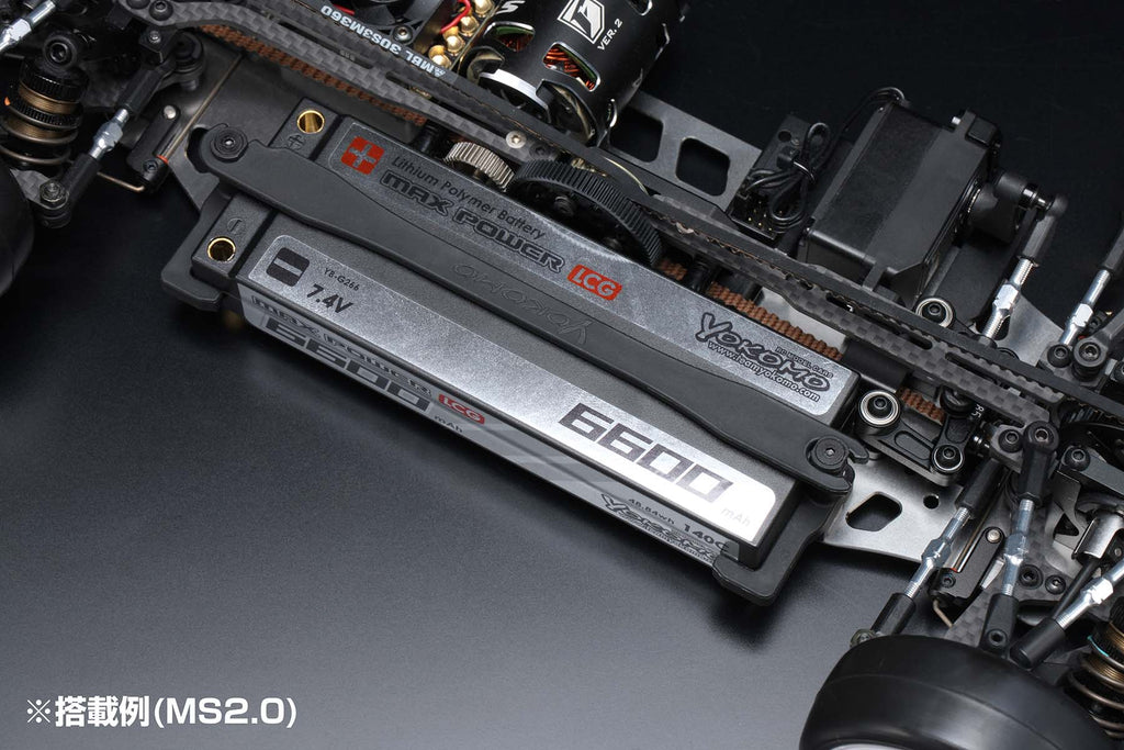 ヨコモ MAX POWER スタンダード LCG Li-po 6600mAh/7.4v 140C バッテリー
