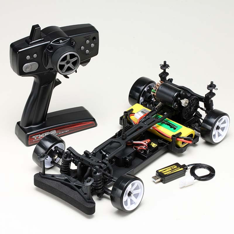 ヨコモドリフトパッケージ シャーシ、プロポ ボディレス ドリフトパッケージ RTR ボディレス ジャイロ付き 完成シャーシセット