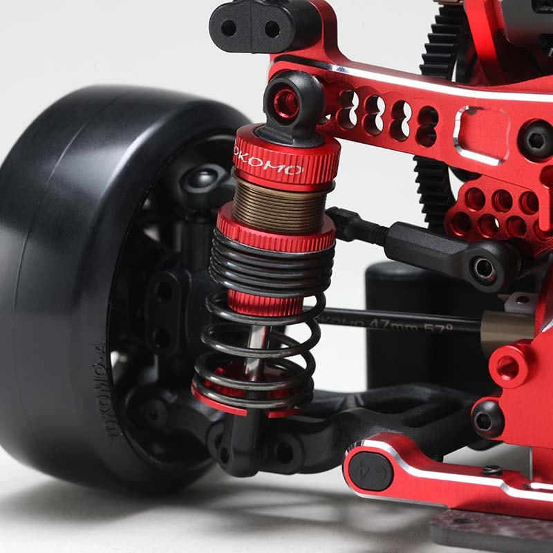 スーパードリフト SD2.0 レッドバージョン 組み立てシャーシキット