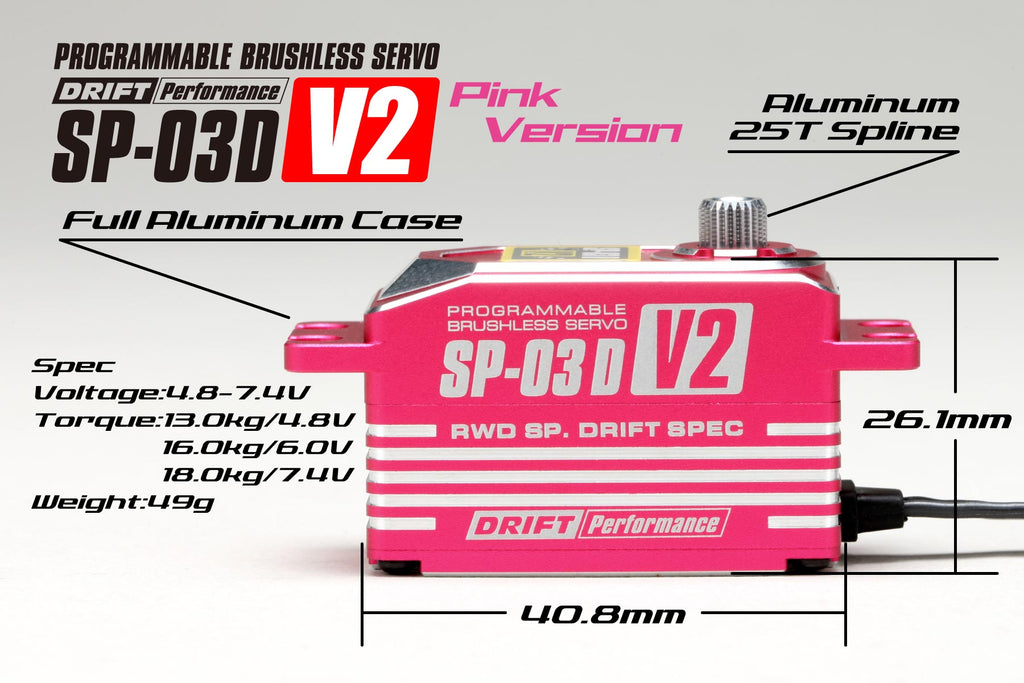 Programmable Brushless Servo SP-03DV2