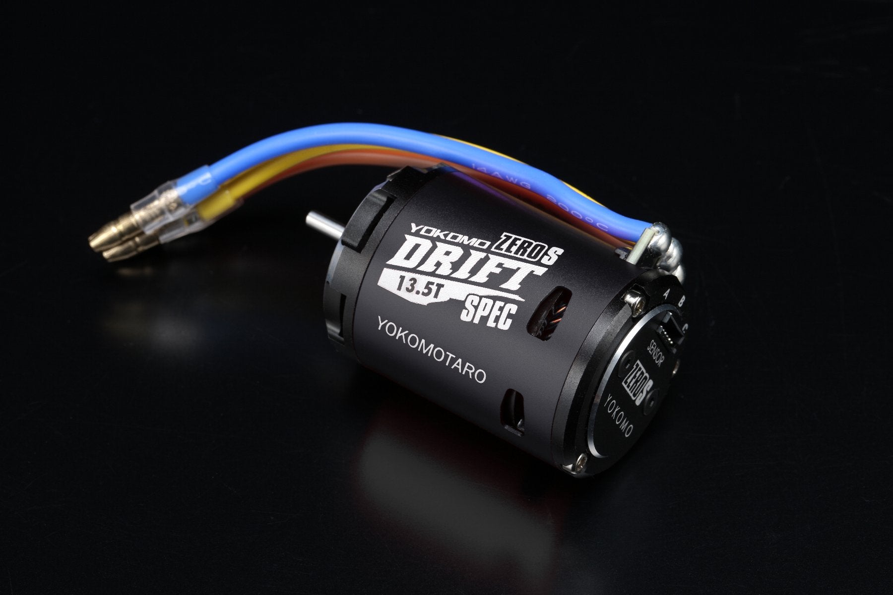 ZERO-S ドリフトスペック ブラシレスモーター 13.5T ブラック｜YOKOMO