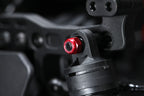 アルミ製 3mm ナイロンロックナット レッド (4個入)